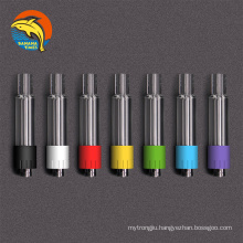 EU warehouse full ceramic coil 0.5ml empty vaporizer pen cartridges AG03 all glass 1ml lead free cartridge 510 cbd oil